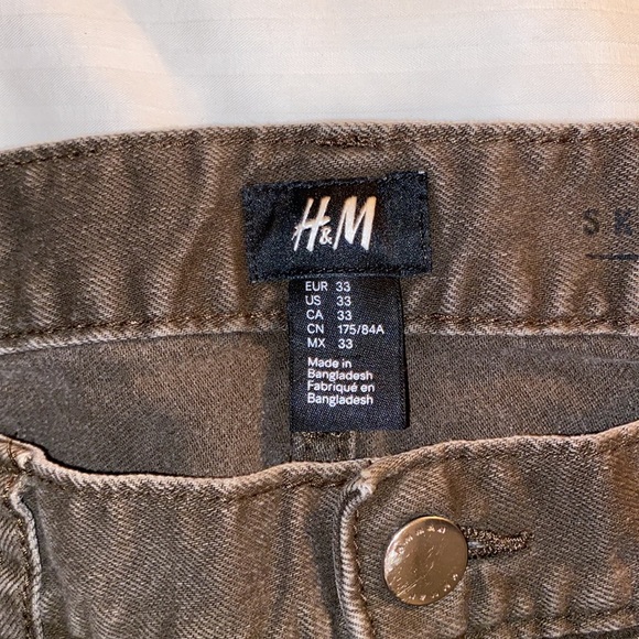 SLIM FIT BROWNISH JEANS - Picture 5 of 5